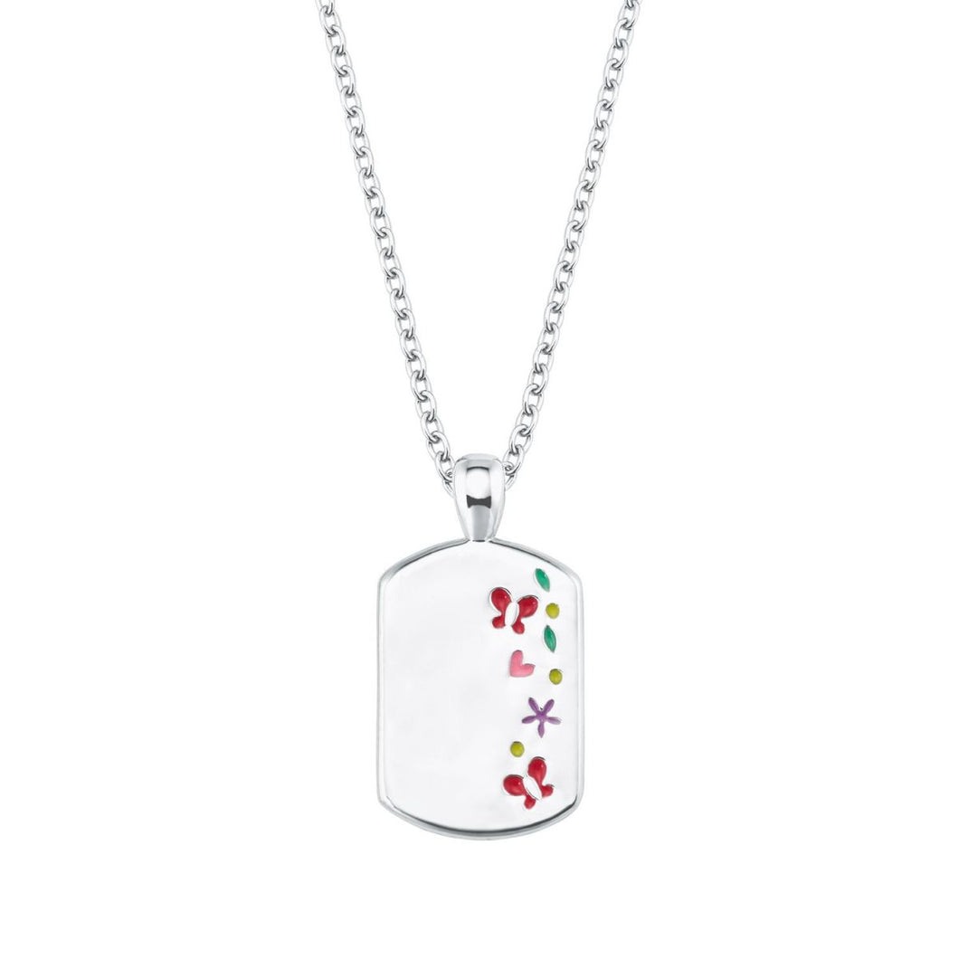 Prinzessin Lillifee Kinder Kids Halskette Silber Plakette Mädchen 2027906
