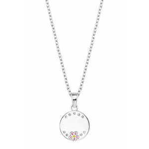 Prinzessin Lillifee Kinder Halskette Silber Blume Mädchen gravierbar 2027908