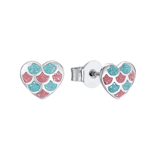 Prinzessin Lillifee Kinder Ohrringe Silber Herz Zirkonia 2031157