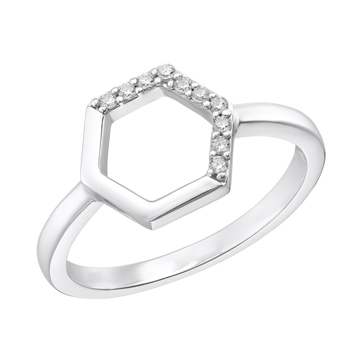 S.Oliver Finering Anello In Acciaio Inossidabile Con Zirconia Cubica - Misura 56 (17,8 Mm) - Collezione Donna
