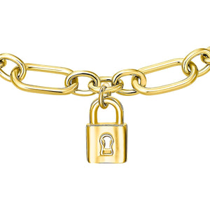 s.Oliver Jewel Damen Armband Armkette Edelstahl IP Gold 2032522