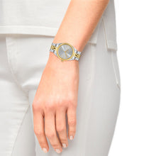 Laden Sie das Bild in den Galerie-Viewer, s.Oliver Damen Uhr Armbanduhr Edelstahl bicolor 2033526