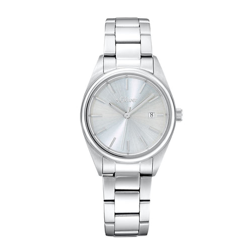 s.Oliver Damen Uhr Armbanduhr Edelstahl silber 2033531