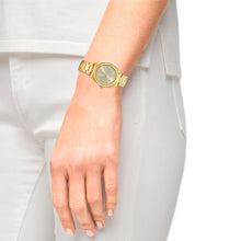 Laden Sie das Bild in den Galerie-Viewer, s.Oliver Damen Uhr Armbanduhr Edelstahl IP Gold 2033532