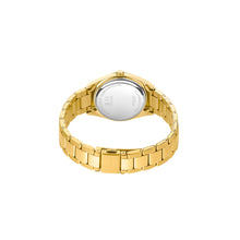 Laden Sie das Bild in den Galerie-Viewer, s.Oliver Damen Uhr Armbanduhr Edelstahl IP Gold 2033532