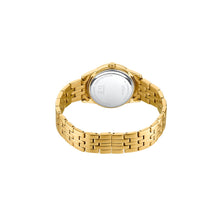 Laden Sie das Bild in den Galerie-Viewer, s.Oliver Damen Uhr Armbanduhr Edelstahl IP Gold 2033564