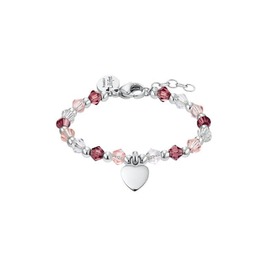 Prinzessin Lillifee Kinder Armband Edelstahl Glassteine Herz 2034005