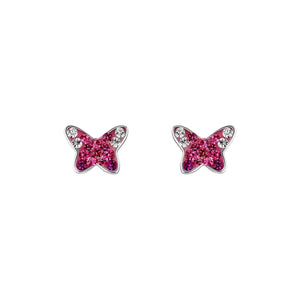 Prinzessin Lillifee Kinder Ohrringe Silber Schmetterling Preciosa 2034006