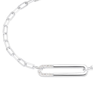 s.Oliver Jewel Damen Armband Armkette Silber Zirkonia 2034855