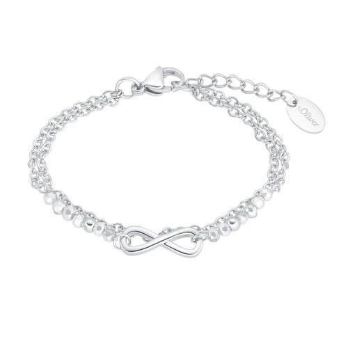 s.Oliver Jewel Kinder und Jugendliche Armband Armkette Edelstahl Mädchen 2034972