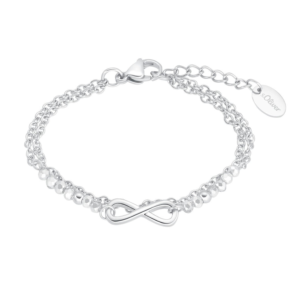 s.Oliver Jewel Kinder und Jugendliche Armband Armkette Edelstahl Mädchen 2034972