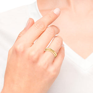 s.Oliver Jewel Damen Ring Silber silber goldfarben Zirkonia 203498
