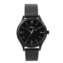 Laden Sie das Bild in den Galerie-Viewer, s.Oliver Damen Uhr Armbanduhr Leder 2035439