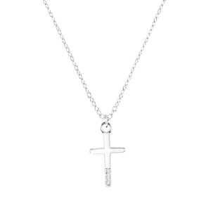 s.Oliver Jewel Kinder und Jugendliche Kette Silber Mädchen Kreuz 2035514