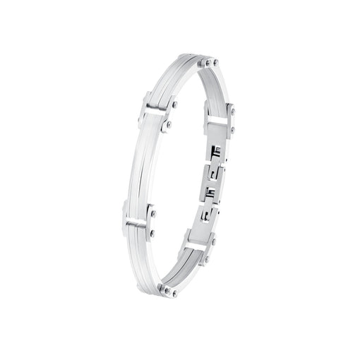 s.Oliver Jewel Herren Armband Armkette Edelstahl silber 2035530