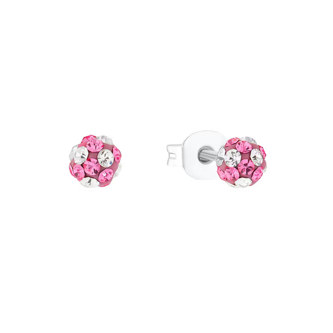 Prinzessin Lillifee Kinder Ohrringe Ohrstecker Silber Preciosa Kugel 2036422
