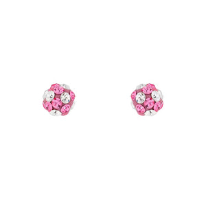 Prinzessin Lillifee Kinder Ohrringe Ohrstecker Silber Preciosa Kugel 2036422