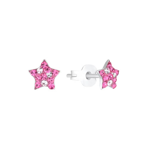 Prinzessin Lillifee Kinder Ohrringe Ohrstecker Silber Preciosa Stern 2036428
