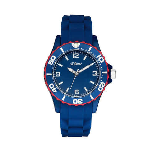 s.Oliver Kinder Uhr Silikonbanduhr 2036495