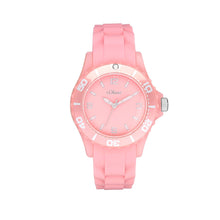 Laden Sie das Bild in den Galerie-Viewer, s.Oliver Kinder Uhr Silikonbanduhr 2036502