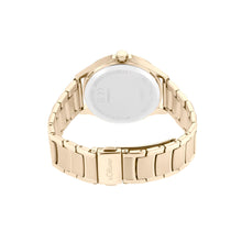 Laden Sie das Bild in den Galerie-Viewer, s.Oliver Unisex Uhr Armbanduhr Edelstahl IP Gold 2036544