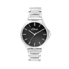 Laden Sie das Bild in den Galerie-Viewer, s.Oliver Unisex Uhr Armbanduhr Edelstahl Silber 2036546