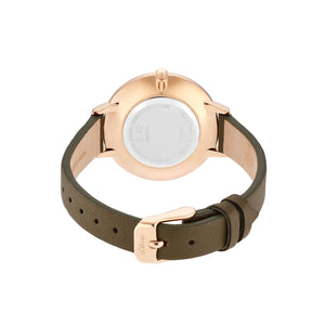 s.Oliver Damen Uhr Armbanduhr Leder 2036549