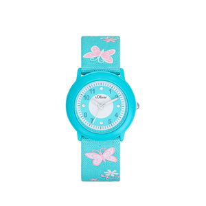 s.Oliver Kids - Girls Quarzuhr Uhr Textil 2036749