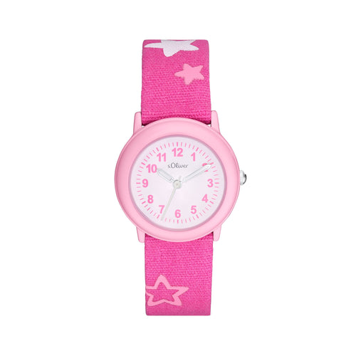 s.Oliver Kids - Girls Quarzuhr Uhr Textil 2036751