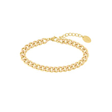 Laden Sie das Bild in den Galerie-Viewer, s.Oliver Jewel Damen Armband Armkette Edelstahl IP Gold 2036844