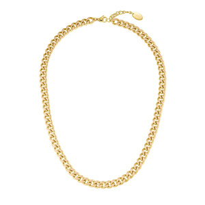 s.Oliver Jewel Damen Kette Halskette Edelstahl IP Gold 2036845