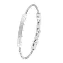 Laden Sie das Bild in den Galerie-Viewer, s.Oliver Jewel Herren Armband Edelstahl silber 2036850