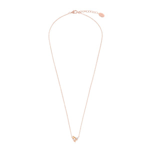 s.Oliver Jewel Damen Kette Halskette Collier Silber Rosé Zirkonia 2036873