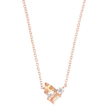 Laden Sie das Bild in den Galerie-Viewer, s.Oliver Jewel Damen Kette Halskette Collier Silber Rosé Zirkonia 2036873
