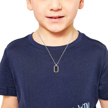 Laden Sie das Bild in den Galerie-Viewer, s.Oliver Kids - Boys Kette mit Anhänger Edelstahl Jungen DogTag 2036874