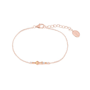 s.Oliver Jewel Damen Armband Armkette Silber Rosé Zirkonia 2036880