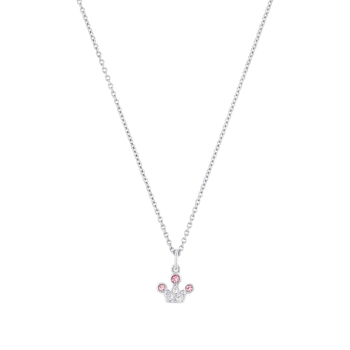 Prinzessin Lillifee Kinder Halskette Silber Zirkonia Krone Mädchen 2036938
