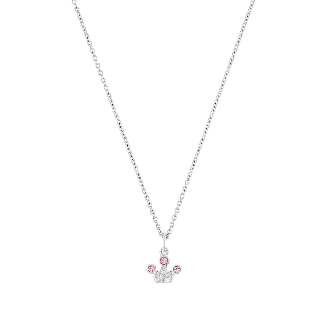 Prinzessin Lillifee Kinder Halskette Silber Zirkonia Krone Mädchen 2036938