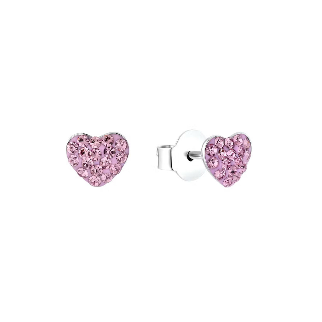 Prinzessin Lillifee Kinder Ohrringe Ohrstecker Silber Preciosa Herz 2036979