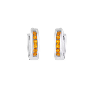 Prinzessin Lillifee Kinder Ohrringe Creole Silber Zirkonia orange 2036984
