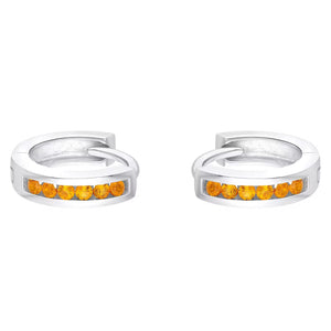Prinzessin Lillifee Kinder Ohrringe Creole Silber Zirkonia orange 2036984