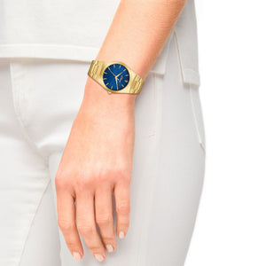 s.Oliver Damen Uhr Armbanduhr Edelstahl IP Gold 2037710
