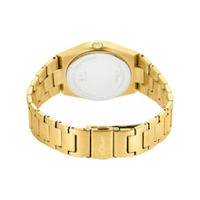 Laden Sie das Bild in den Galerie-Viewer, s.Oliver Damen Uhr Armbanduhr Edelstahl IP Gold 2037711