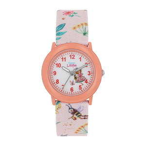 Prinzessin Lillifee Uhr Kinder Armbanduhr Mädchenuhr Textil 2037725