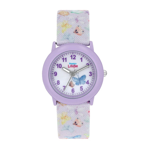 Prinzessin Lillifee Uhr Kinder Armbanduhr Mädchenuhr Textil 2037731