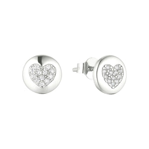 s.Oliver Jewel Damen Ohrringe Ohrstecker Silber Zirkonia 2037814