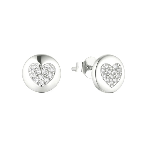 s.Oliver Jewel Damen Ohrringe Ohrstecker Silber Zirkonia 2037814