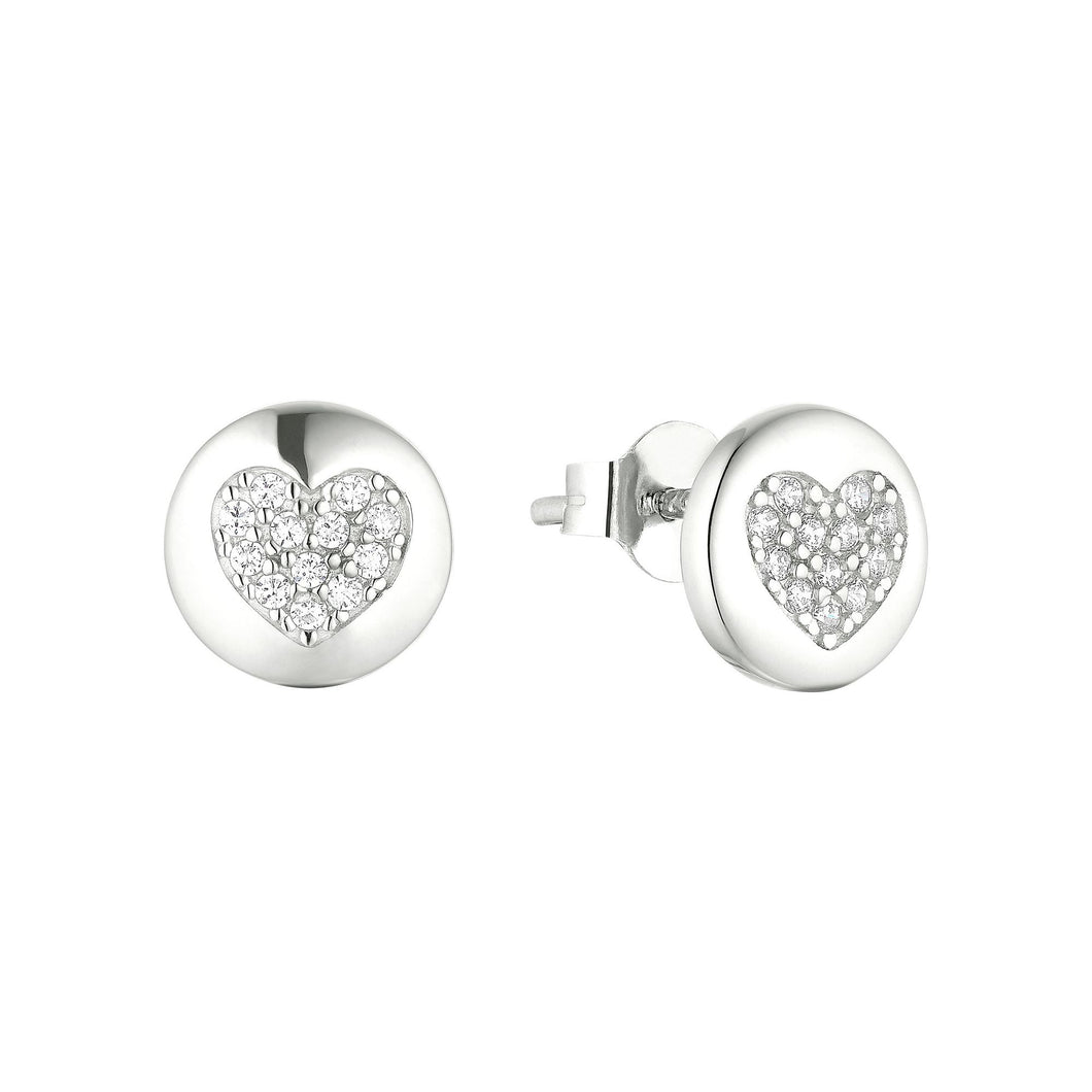 s.Oliver Jewel Damen Ohrringe Ohrstecker Silber Zirkonia 2037814