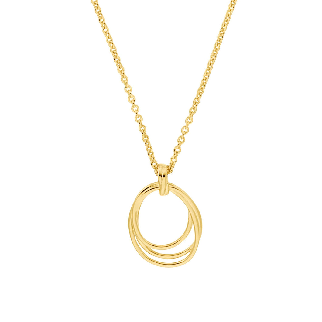 s.Oliver Jewel Damen Kette Halskette Silber godlfarben 2037823