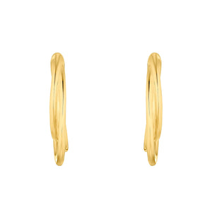 s.Oliver Jewel Damen Ohrringe Creolen Silber goldfarben 2037825